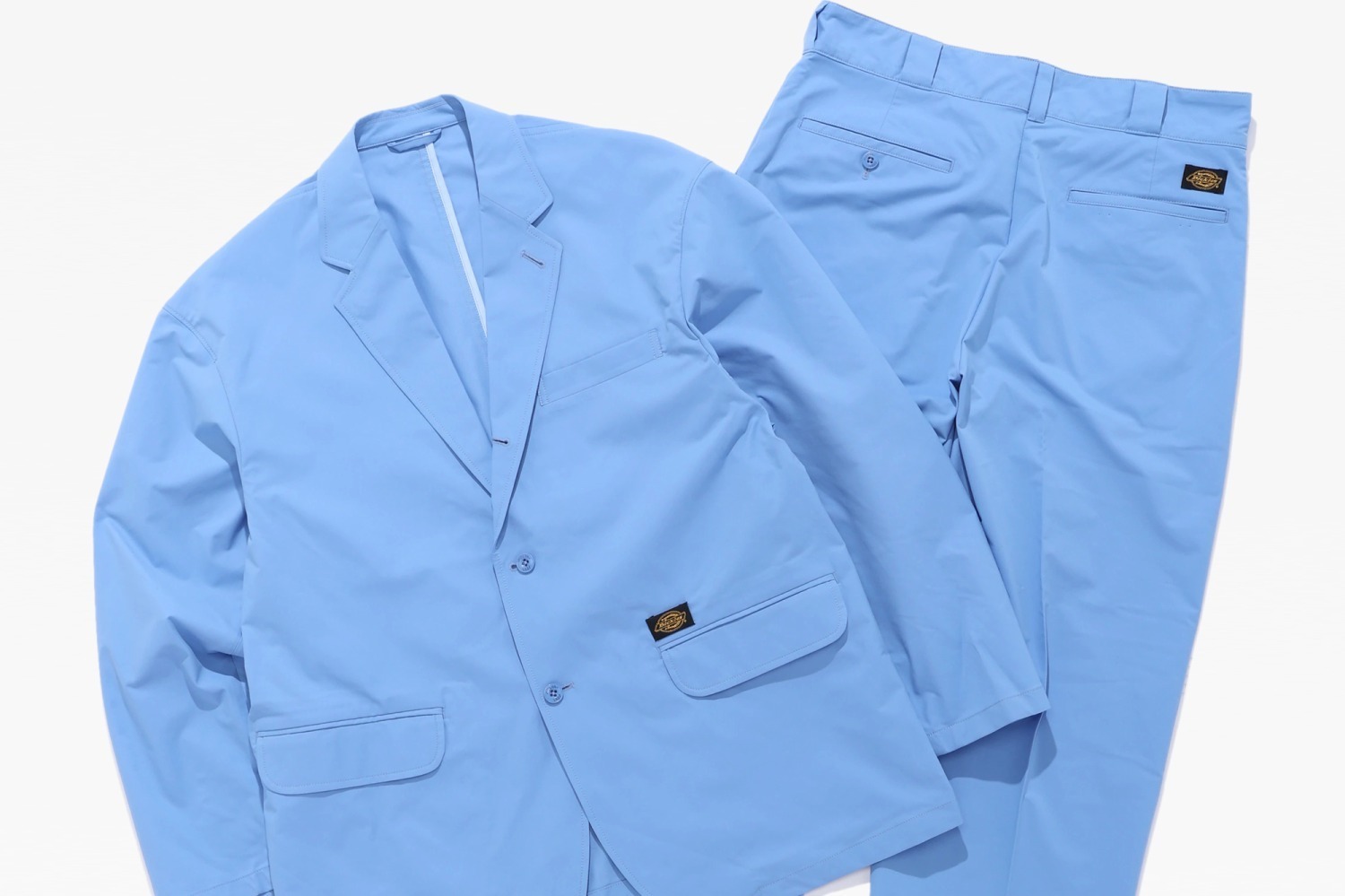 スーツ｜ディッキーズ×トリップスターのコラボスーツ、“型崩れしにくい”ゆったりジャケット＆パンツ