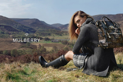 マルベリーが2014年秋冬キャンペーンビジュアルを発表 - モデルはカーラ・デルヴィーニュを起用