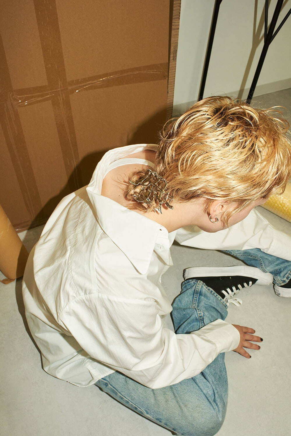 ボーニー初のヘアジュエリー、“波のようにうねる”バレッタ＆存在