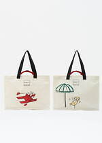 プラン シー“夏のビーチ”描くカラフルなポーチやバッグ、陽気なグラフィックTシャツも｜写真3