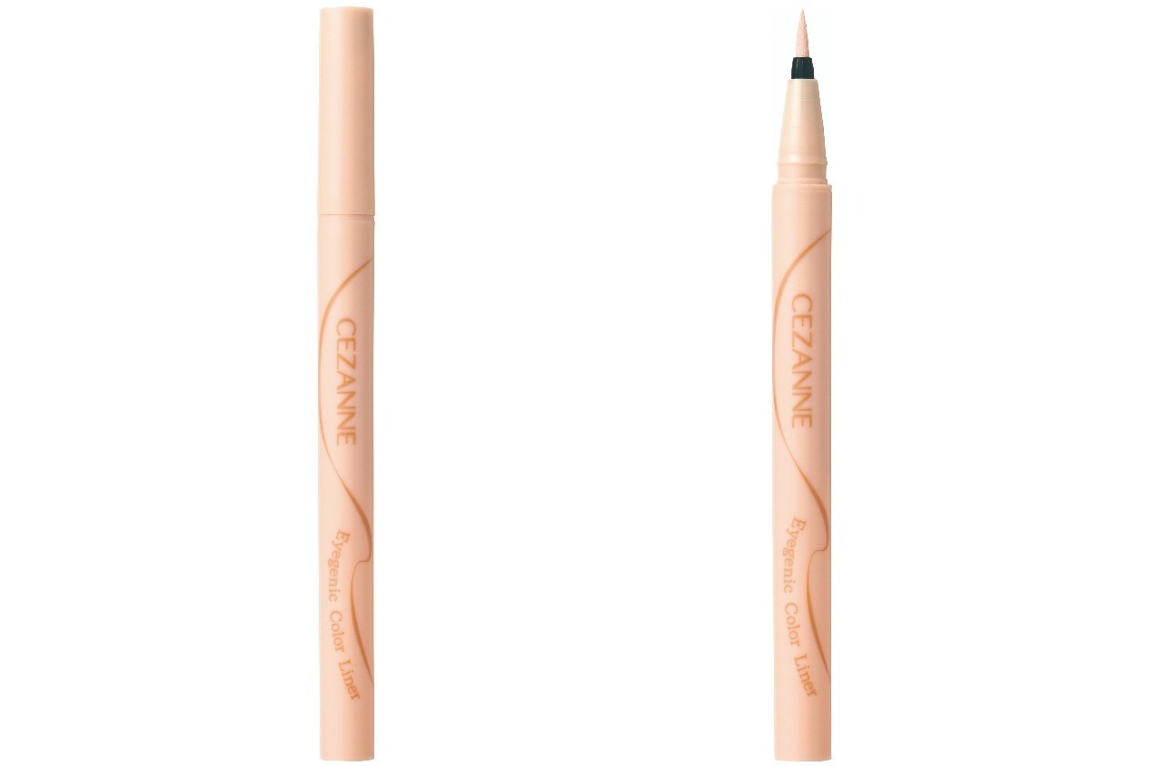 セザンヌ24年夏コスメ、“目力UP”ニュアンスカラーアイライナーに限定色「バニラベージュ」