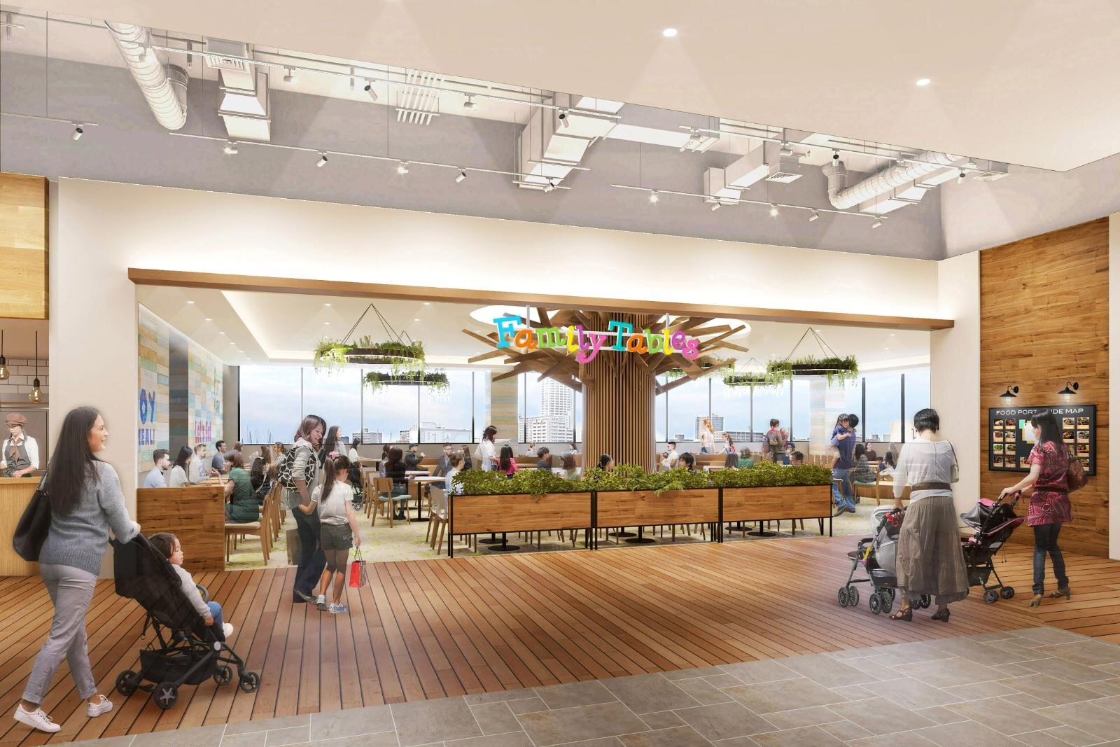 「ららぽーとTOKYO-BAY」北館建替えで千葉最大級フードゾーン誕生、フードコート席数は日本一に｜写真3