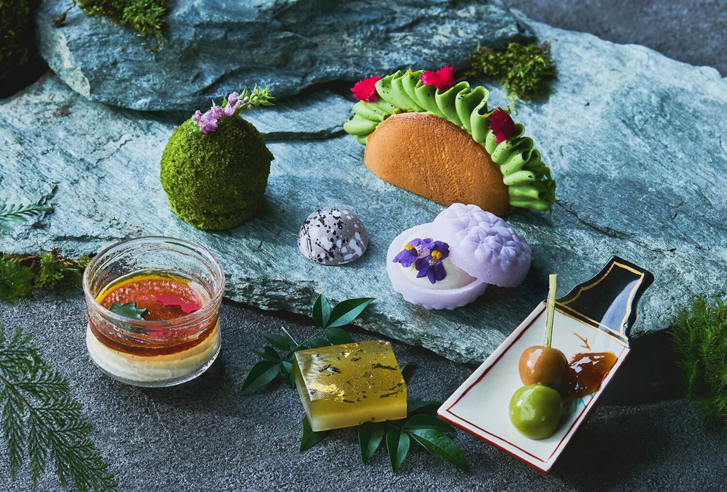 ザ・サウザンド京都でお茶づくしの限定アフタヌーンティー、京の庭を表現したスイーツ｜写真6