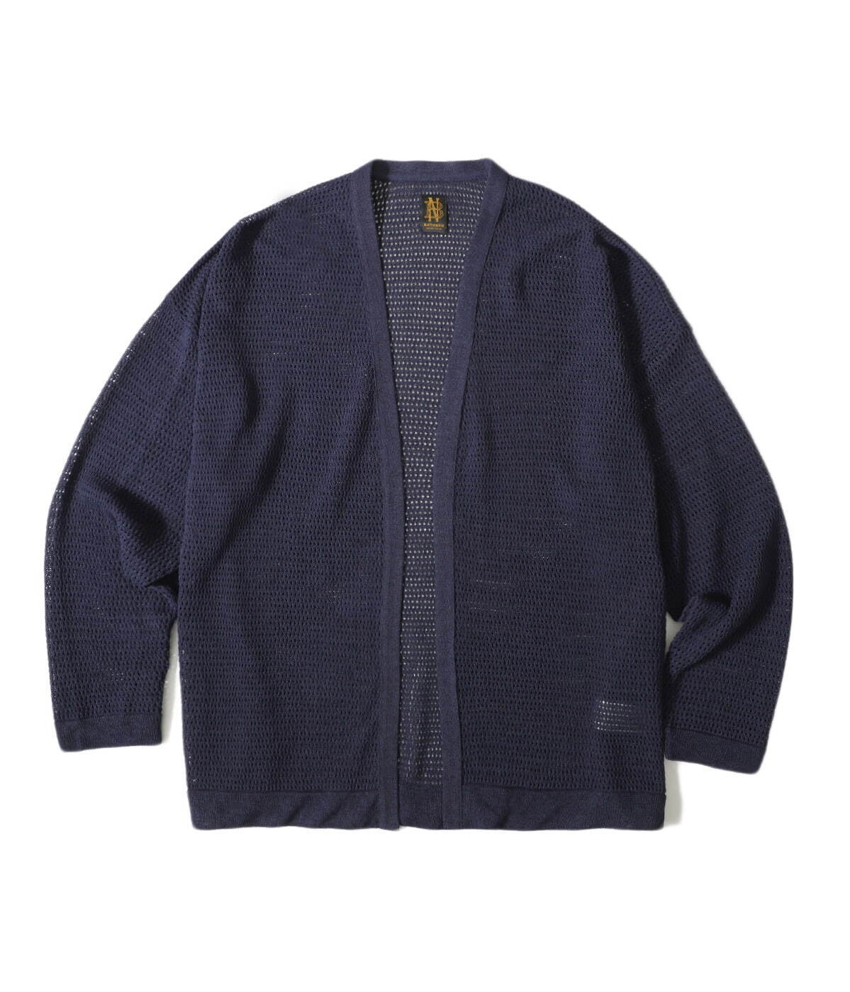 BATONER×ARKnets【NO COLLAR MESH CARDIGAN Ver.2】 素材を