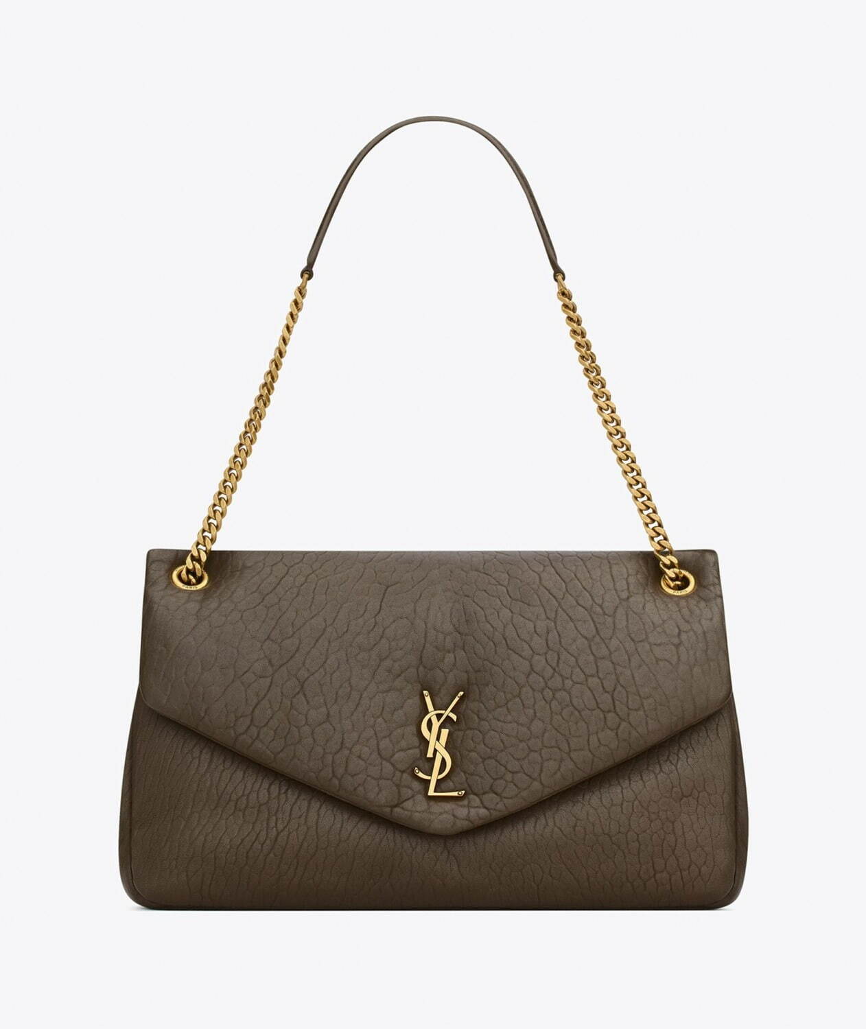 洗練感♪ SAINT LAURENT カリプソ ラージ ショルダーバッグ サンローランの24年春新作ウィメンズバッグ「カリプソ