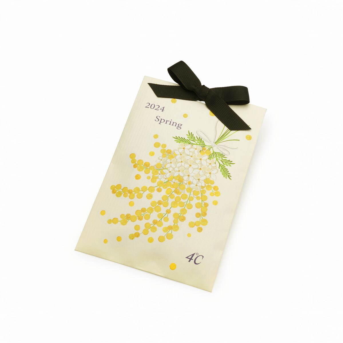 4℃の春ジュエリー、ミモザを表現したレモンクォーツのネックレス＆ライラックの花びら着想ピアスなど｜写真2