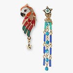 アナ スイ24年春アクセサリー、抱きつき“カメレオン”イヤーカフ＆指元に佇む“オウム”リングなど｜写真5