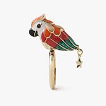 アナ スイ24年春アクセサリー、抱きつき“カメレオン”イヤーカフ＆指元に佇む“オウム”リングなど｜写真4