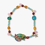 アナ スイ24年春アクセサリー、抱きつき“カメレオン”イヤーカフ＆指元に佇む“オウム”リングなど｜写真3