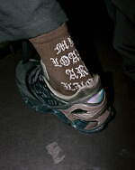 ミズノ×ヴァイナルアーカイブのコラボスニーカー、多彩な素材を用いた異素材MIXアッパー｜写真9