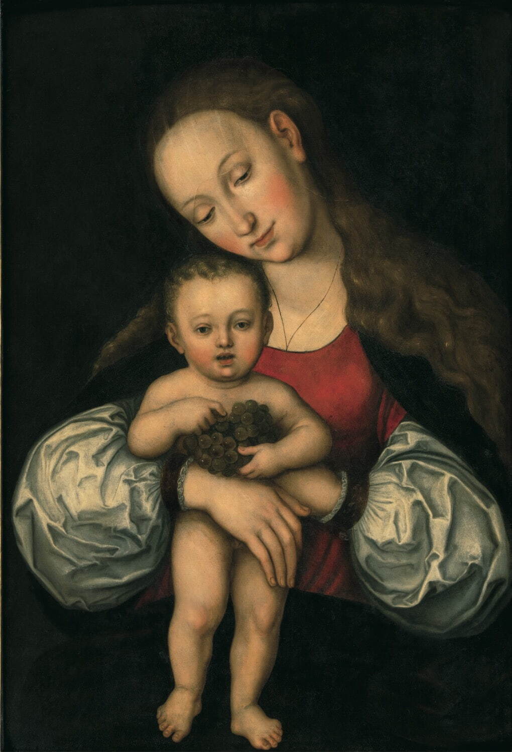 ルーカス・クラーナハ(子) 《聖母子》©Museum of John Paul II and Primate Wyszyński