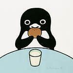 展覧会「ペンギン喫茶」伊勢丹新宿店で、“Suicaのペンギン”作者・坂崎千春の原画を展示販売｜写真5