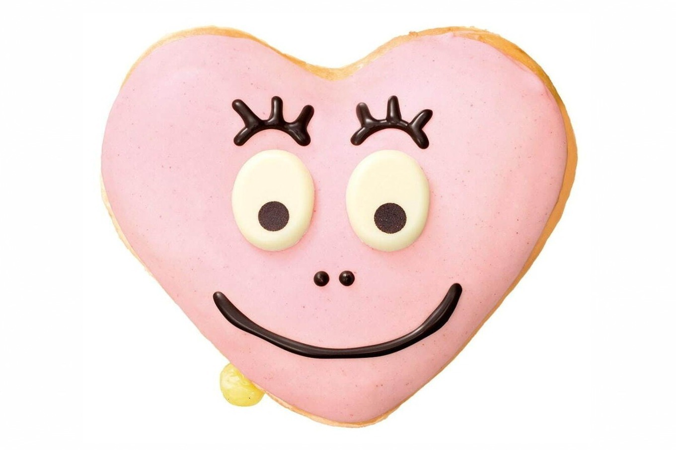 バーバパパ｜クリスピー・クリーム・ドーナツ×バーバパパ第3弾、苺チョコやカスタードを重ねたハート型ドーナツなど