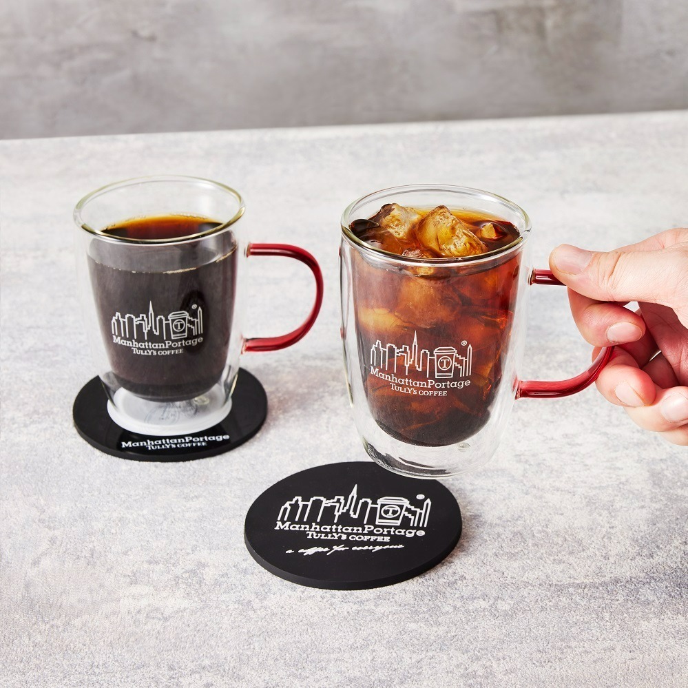 「タリーズコーヒー×マンハッタンポーテージ ダブルグラス」 2,380円