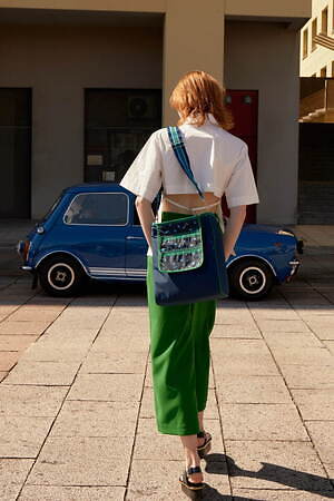 nahako ✨ LeSportsac Atelier キルティング　2w レスポートサック アトリエ」“キルティング×バンダナ柄”トート