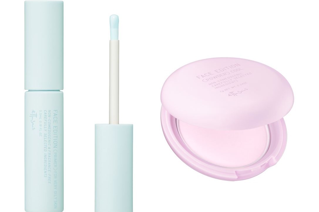 セミマット肌｜エテュセ24年夏“ひんやり”ベースメイク、クリアブルーの部分用プライマーが復刻＆フェイスパウダーも