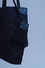 Y'sのデニムウェア、“型紙”プリントのワイドデニムパンツやヨーロッパ古着のパッチワークジーンズ｜写真7