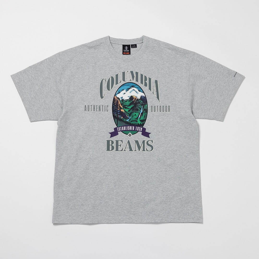 コロンビア×ビームスのコラボTシャツ、“犬＆自然風景”のグラフィックをプリント｜写真2