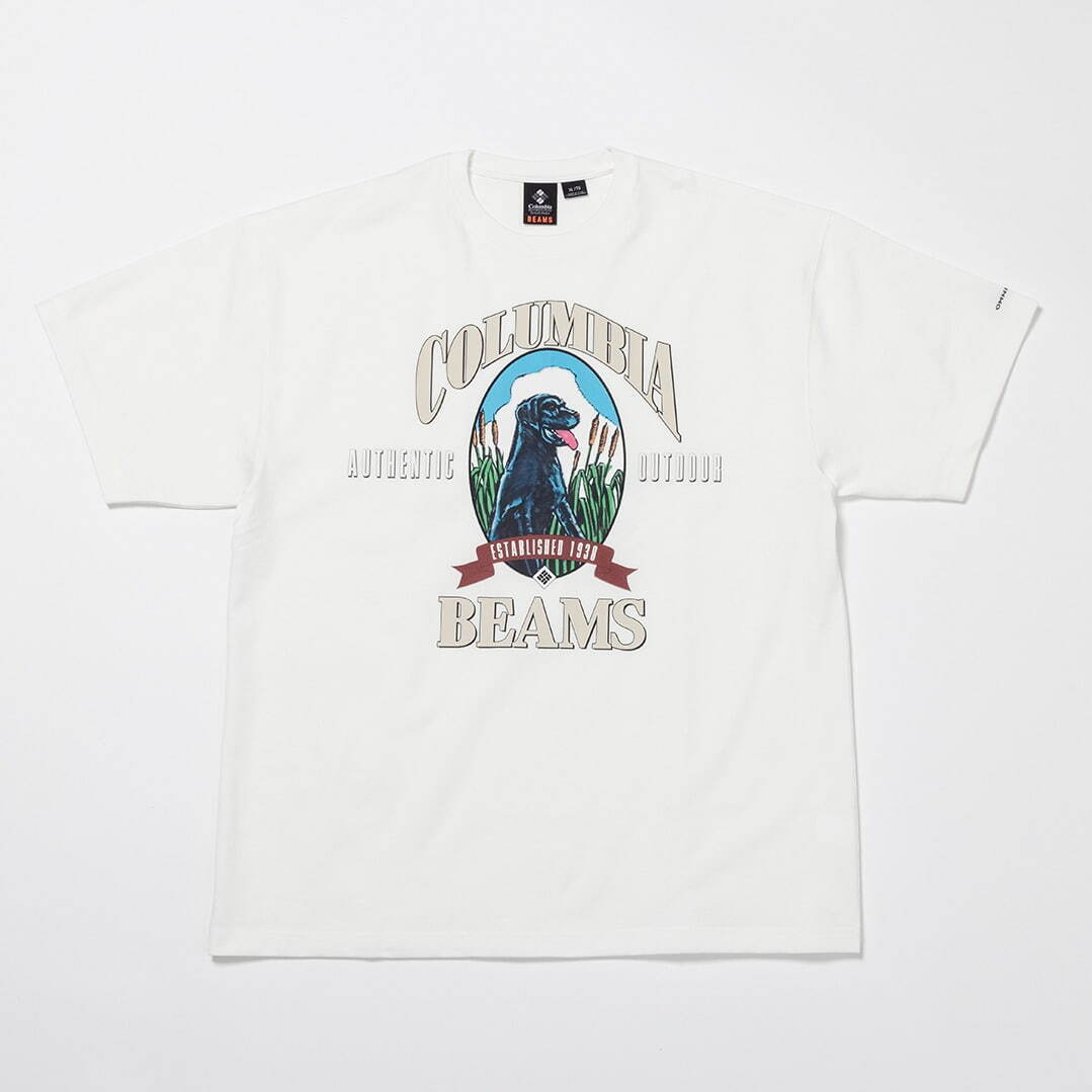 コロンビア×ビームスのコラボTシャツ、“犬＆自然風景”のグラフィックをプリント｜写真3
