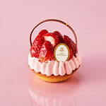 阪急うめだ本店に“苺スイーツ”集結、“いちご摘みのバスケット”着想タルト＆いちごのパイバーガーなど｜写真11