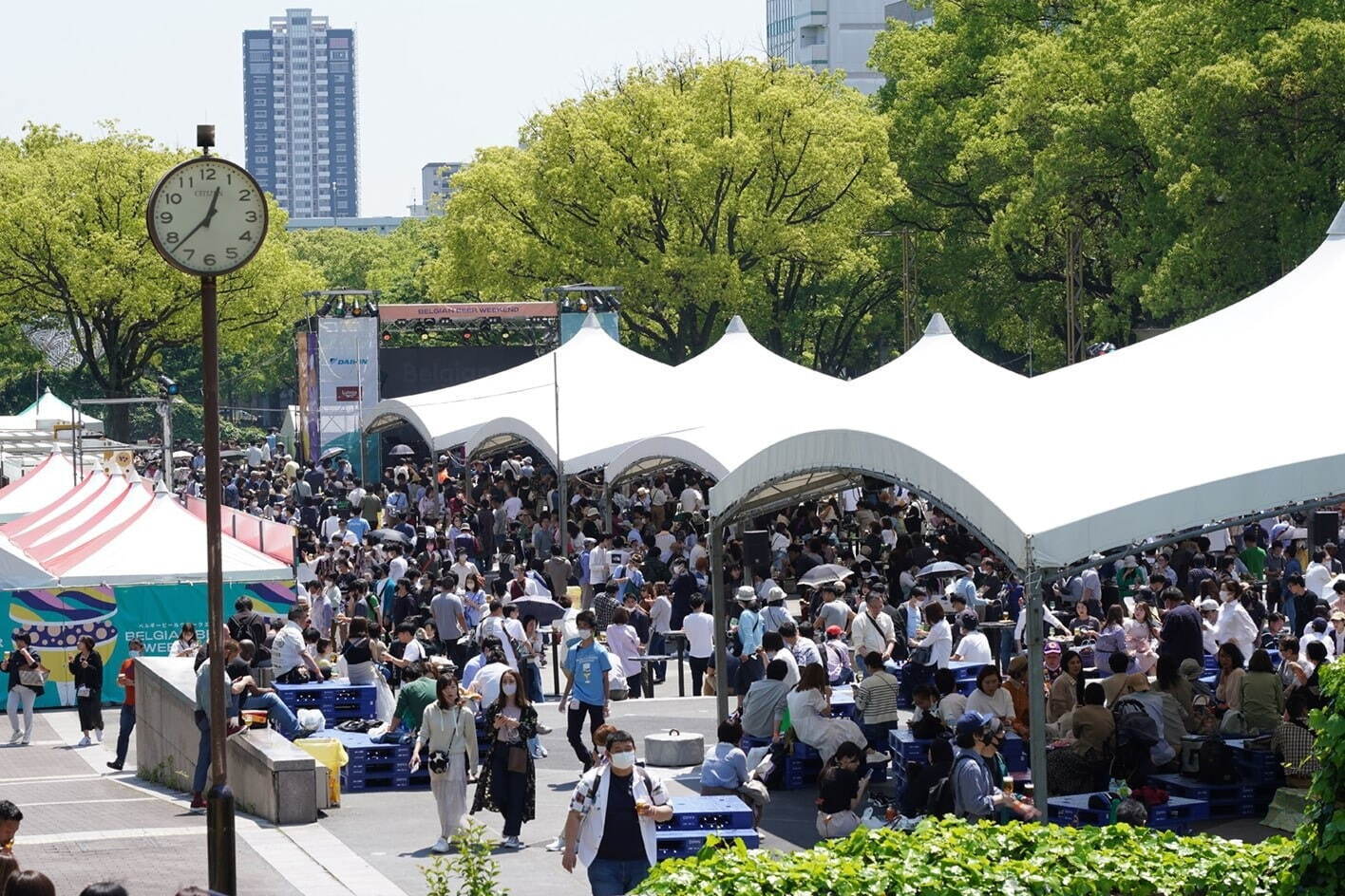 「ベルギービールウィークエンド2024 名古屋」久屋大通公園に約120種のベルギービール＆グルメ集結｜写真6