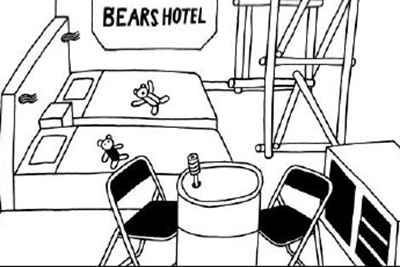 ローリーズファームがホテルの1室をプロデュース - 「ベアーズホテル」が期間限定オープン