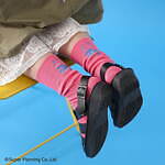 タビオ×ミスター・フレンドリーの靴下、大きめ刺繍入りや愛らしい表情の総柄プリントソックスなど｜写真3