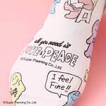 タビオ×ミスター・フレンドリーの靴下、大きめ刺繍入りや愛らしい表情の総柄プリントソックスなど｜写真9