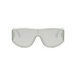 フェンディ24年春夏メンズアイウェア、“ハンドバッグ着想”大胆ロゴ入りパイロットシェイプなど｜写真4