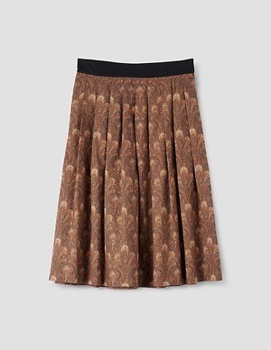 マーガレット・ハウエル“孔雀”柄のウィメンズ半袖シャツやスカート、リバティファブリックで｜写真6