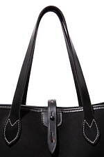 ノンネイティブ×ブレディ、白ステッチを配した“オールブラック