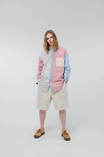 バウ ワウ×ビームス“アイビー”テーマのコラボウェア、リペア入りシャツ＆チノビッグショーツ｜写真11