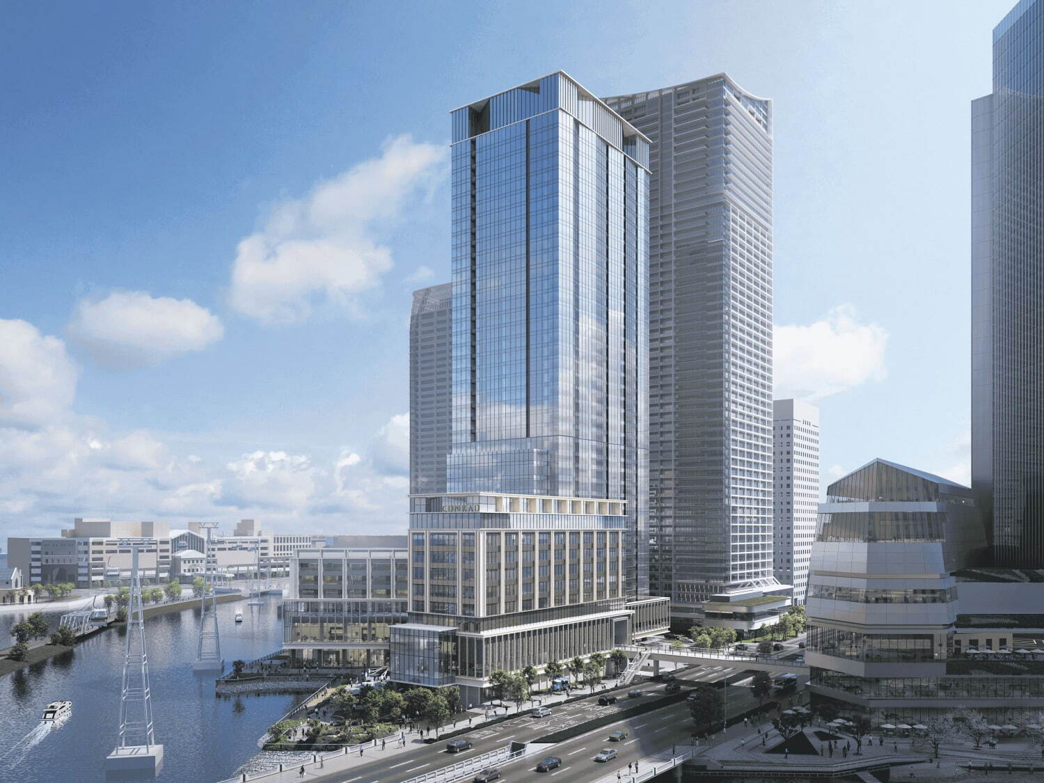 ホテル「コンラッド横浜」2027年開業予定、みなとみらいを望む北仲通北地区の新ビルに｜写真2