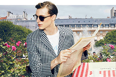 メゾン キツネ 2015年春夏メンズコレクション − エフォートレスなフレンチスタイル