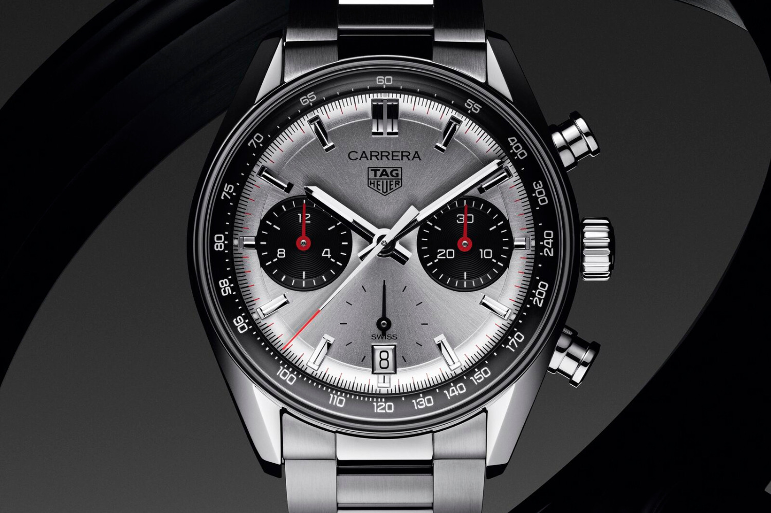 TAG Heuer クロノグラフ シルバー20日に出品やめます。