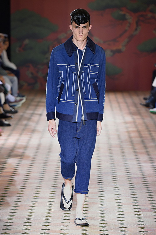 裾幅約約20㎝2015 S/S JUNYA WATANABE MAN - デニム/ジーンズ