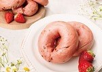いちごメロンパン♡くまさんベーグル付き 人形