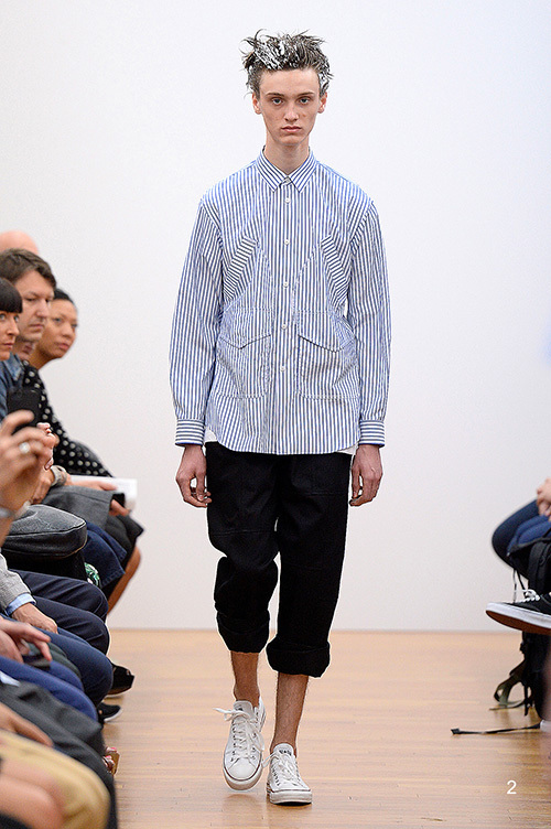 コム デ ギャルソン・シャツ(COMME des GARÇONS SHIRT) 2015年春夏メンズコレクション  - 写真2