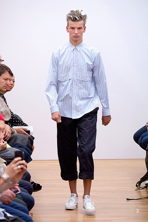 コム デ ギャルソン・シャツ(COMME des GARÇONS SHIRT) 2015年春夏メンズコレクション  - 写真3