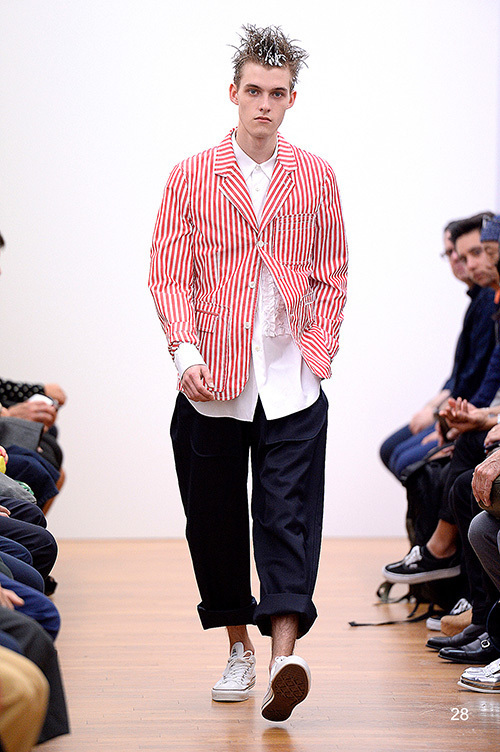 コム デ ギャルソン・シャツ(COMME des GARÇONS SHIRT) 2015年春夏メンズコレクション  - 写真28