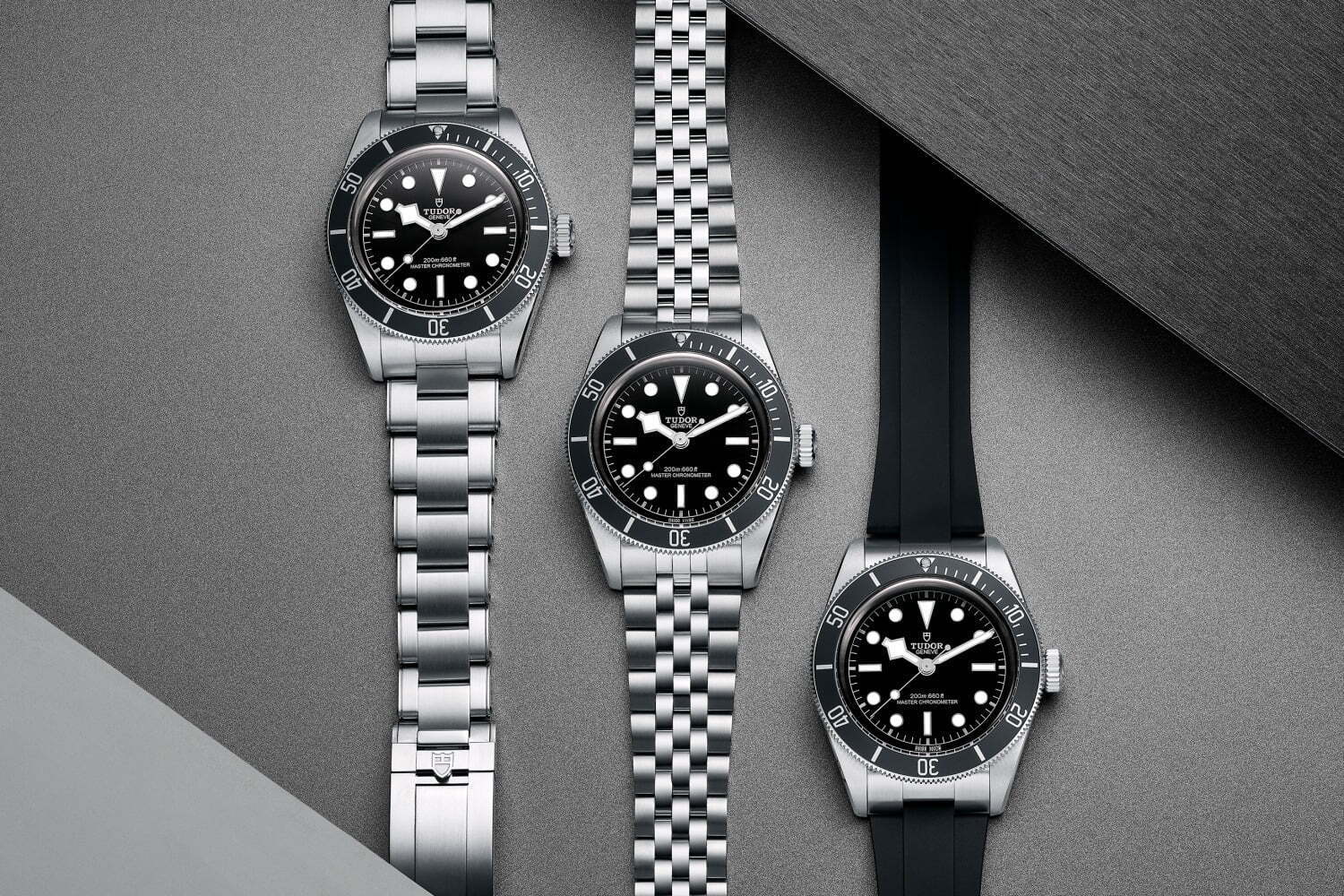 ダイバーズウォッチ｜チューダー「ブラックベイ」24年新作腕時計、ブラックダイアル＆ベゼルのモノクロ仕様で