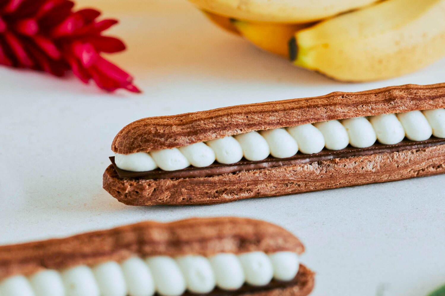 チョコバナナ｜メゾンカカオ、チョコバナナの限定アロマ生チョコレート＆生チョコエクレア