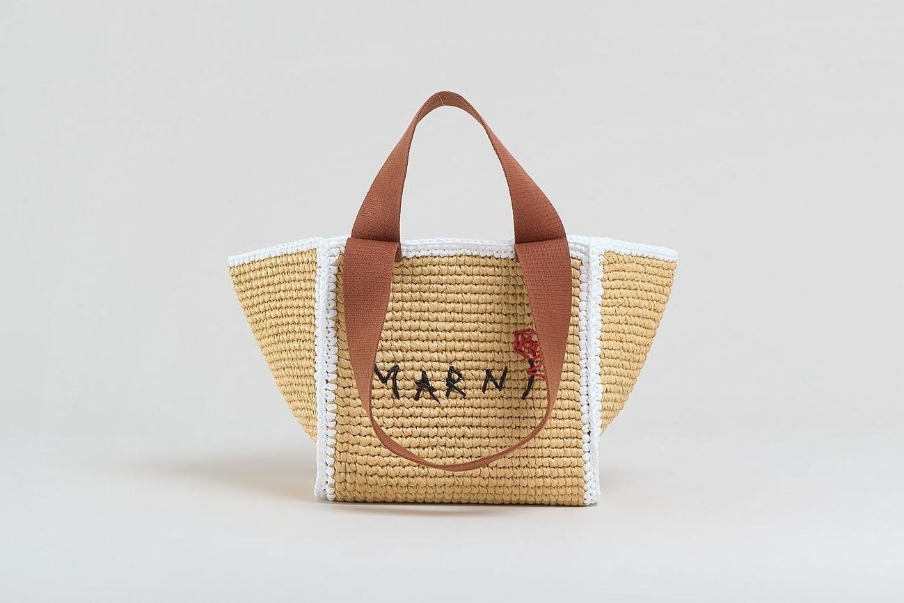 MARNI マルニ バッグ Marni Market ステンシルバッグ ブラック