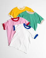 フィルメランジェ“ヴィンテージ風配色”リンガーTシャツ、スーパー エー マーケット限定で｜写真1