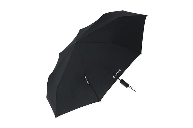 クラネ×ロンドンアンダーカバーの“晴雨兼用”折りたたみ傘、ダブルネームを配したオレンジ＆ブラック｜写真7