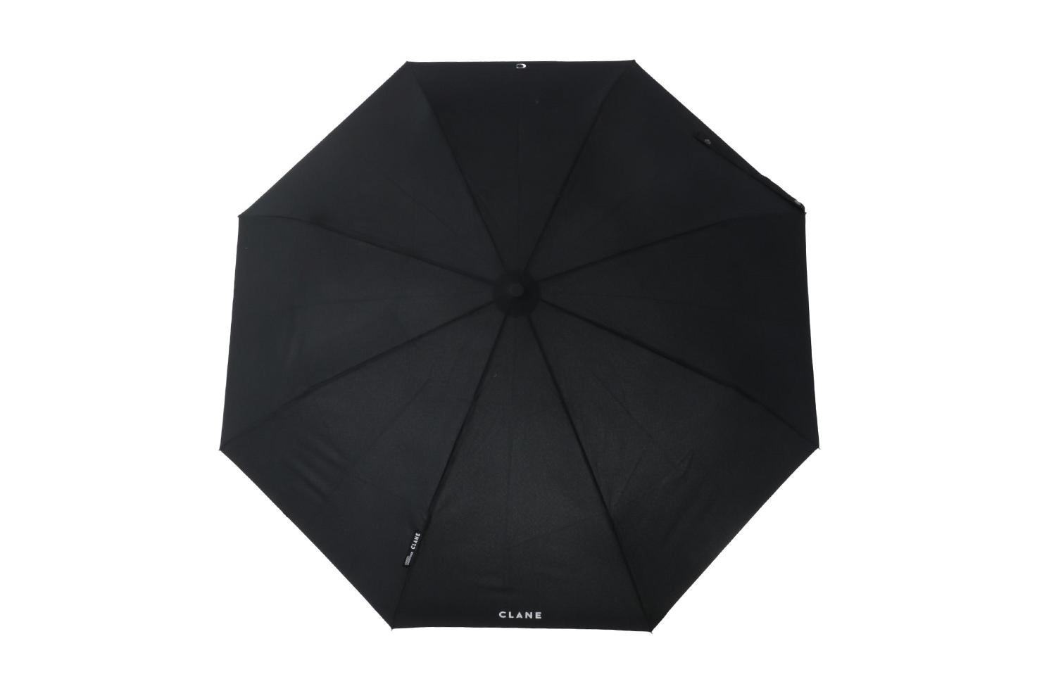 クラネ×ロンドンアンダーカバーの“晴雨兼用”折りたたみ傘、ダブルネームを配したオレンジ＆ブラック｜写真6