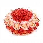 カフェコムサ“フルーツ大福”の限定ケーキ、たっぷり白あんの苺大福＆愛媛県産みかんの大福で｜写真1