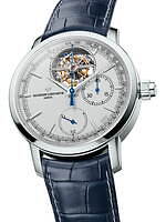 ヴァシュロン・コンスタンタンの24年新作腕時計、プラチナ＆“ダークブルー”アリゲーターレザーの調和｜写真3