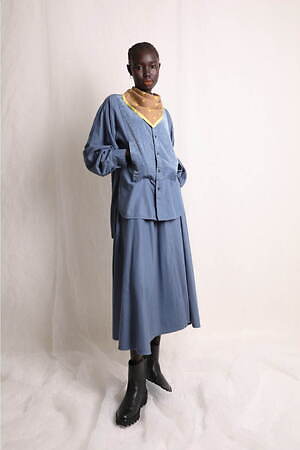 カミシマチナミ イエロー(KAMISHIMA CHINAMI YELLOW) 2024-25年秋冬ウィメンズコレクション  - 写真24