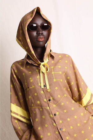 カミシマチナミ イエロー(KAMISHIMA CHINAMI YELLOW) 2024-25年秋冬ウィメンズコレクション  - 写真33